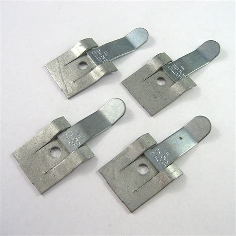 sheet metal screw clips|metal snap clip fasteners.